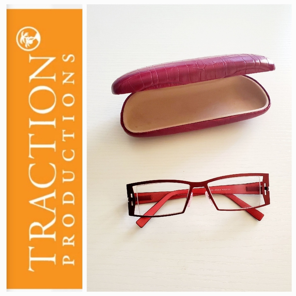 TRACTION PRODUCTIONS - Red Frames Rx Eyeglasses